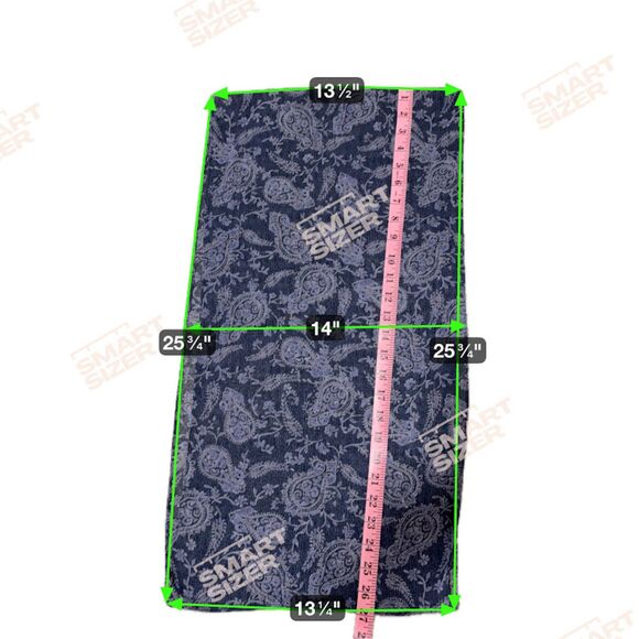 Lot 3 Oblong Neck Scarves Silk Blend Paisley Artsy Abstract Boho Corpcore Chic - Picture 16 of 16